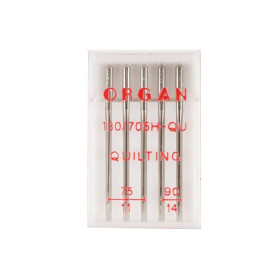 Sewing Machine Needles Organ QUILTING MIX - 5pcs