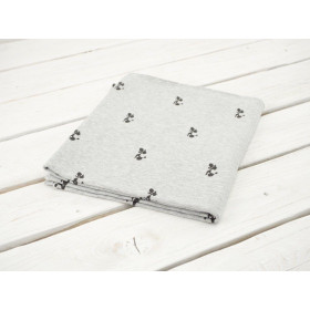 POODLES (MINIMAL) / M-01 melange light grey- single jersey TE210