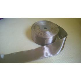 Satin Ribbon, width 38 mm LIGHT GREY