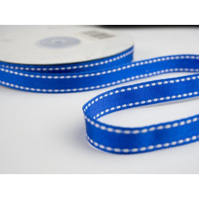 Grosgrain with thread - cornflower