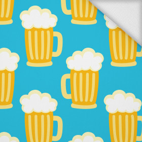 OKTOBERFEST BEER / turquoise - looped knit SP250