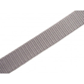 Webbing tape 20mm - light grey