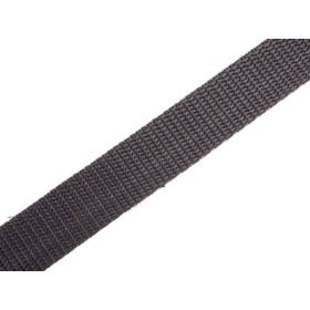 Webbing tape -  dark grey / Choice of sizes