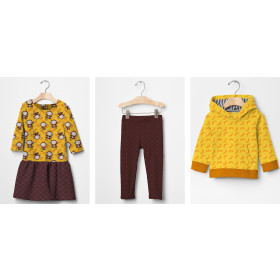 MONKEY GROVE / banana - looped knit 