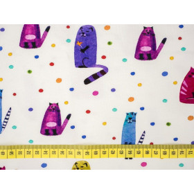 KITTEN FRENZY - single jersey with elastane TE210