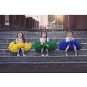 NEON GREEN - chiffon tulle