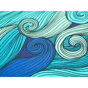 WAVES - Viscose jersey WE210