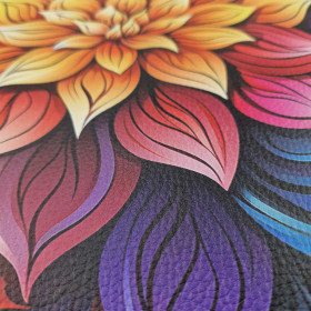 BOUQUET OF FLOWERS WZ.6 (46 cm x 50 cm) - thick pressed leatherette