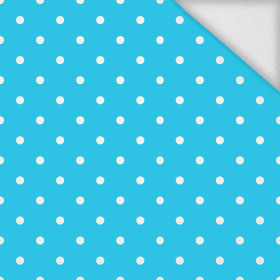 OKTOBERFEST DOTS / turquoise - looped knit SP250