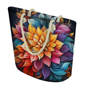 BOUQUET OF FLOWERS WZ.6 (46 cm x 50 cm) - thick pressed leatherette