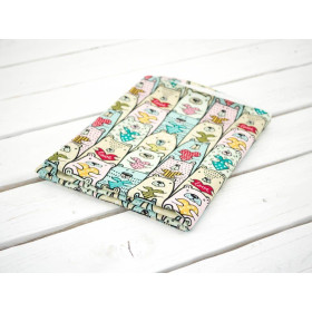 BEARS WITH HEARTS - Viscose jersey WE210