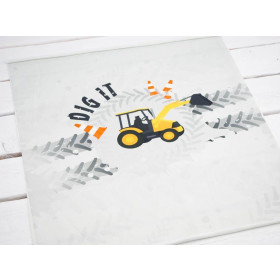 DIGGER - PANEL (60cm x 50cm) ORGANIC SINGLE JERSEY