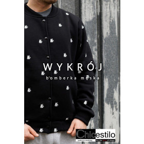 Sewing pattern for men's bomber jacket