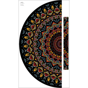 AFRICAN MANDALA - skirt panel "MAXI"