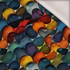 ABSTRACTION WZ.38 - brushed knitwear with elastane ITY