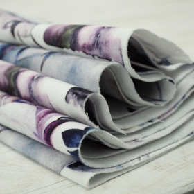 WATERCOLOR LEAVES 2.0 - looped knit 