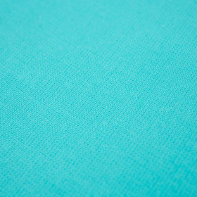 TURQUOISE - Cotton woven fabric