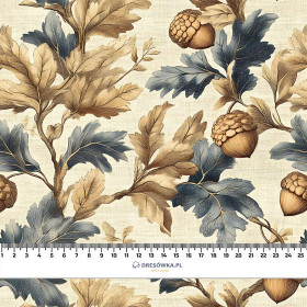 AUTUMN FOREST WZ. 2 - looped knit fabric