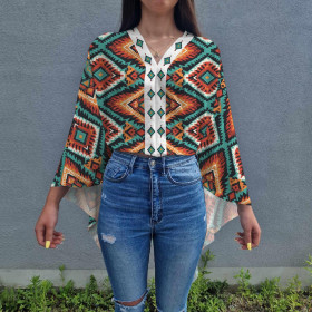 PAREO - AZTEC WESTERN PAT. 2 - sewing set