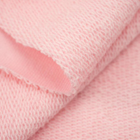B-12 LIGHT PINK - thick looped knit P300