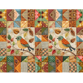 BATIK WZ.8 - panel 71cm x 100cm/ 2szt. - Waterproof woven fabric