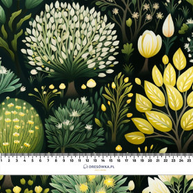 BOTANICAL GARDEN wz.2 - looped knit fabric with elastane ITY