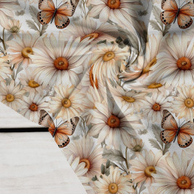 Butterfly & Flowers wz.4 - Crepe