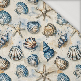 By the Sea Wz. 12 - viscose woven fabric