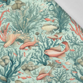 By the Sea Wz. 3 - viscose woven fabric