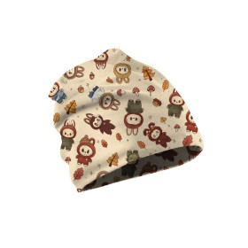 KID'S CAP AND SCARF (CLASSIC) - CREEPY CUTE WZ.8 - sewing set