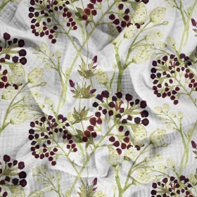 ELDERBERRY (BLOOMING MEADOW) - Cotton muslin