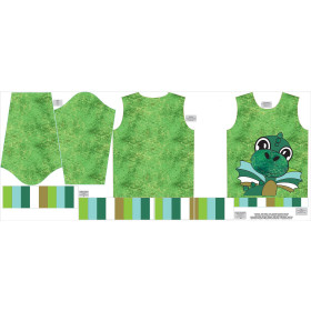 CHILDREN'S (NOE) SWEATSHIRT - DRAGON DINO - sewing set