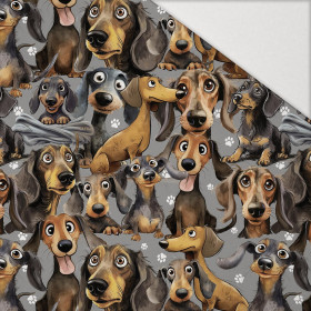 DOGS PAT. 1 - Hydrophobic brushed knit