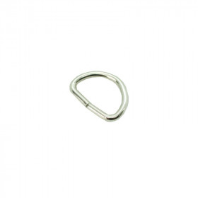 D-ring width 15 mm - nickel