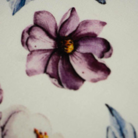WATERCOLOR BOUQUET Pat. 2 - single jersey with elastane 