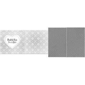 DECORATIVE PILOWS - Babička to ví lépe / damasco