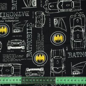 BATMOBILE / black - single jersey TE210