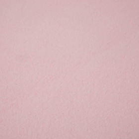 PALE PINK - Double-sided cotton fleece