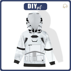 STORMTROOPER’S  HOODIE - looped knit fabric (98/104)