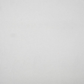 WHITE - Ribbed knit fabric