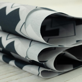 TARGET (adventure) / grey - Waterproof woven fabric
