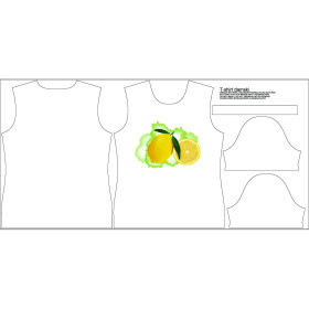 WOMEN’S T-SHIRT - LEMON - sewing set