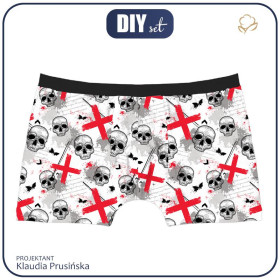MEN'S BOXER SHORTS - SKULLS AND X’S
