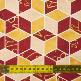 MAGIC CUBE (MAGIC SCHOOL) - looped knit fabric