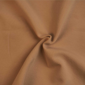D-10 CARAMEL - brushed knitwear with elastane