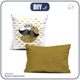 DECORATIVE PILOWS - DĚDEČEK VÍ VŠECHNO / mustache