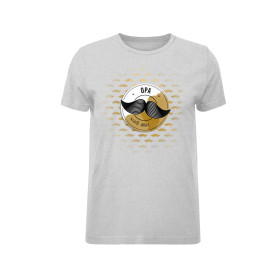 MEN’S T-SHIRT - Opa weiß alles / mustache - single jersey