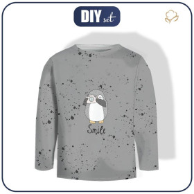 LONGSLEEVE - PHOTO PENGUIN - sewing set