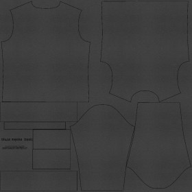 MEN’S SWEATSHIRT (OREGON) BASIC - GRAPHITE - sewing set