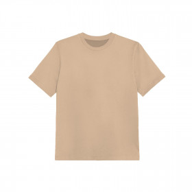 KID’S T-SHIRT - HAZELNUT / beige -  single jersey